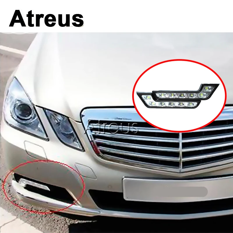 Atreus 2X для Nissan qashqai Citroen c4 c5 c3 Chevrolet cruze aveo Peugeot 207 Автомобильные фары дневного света