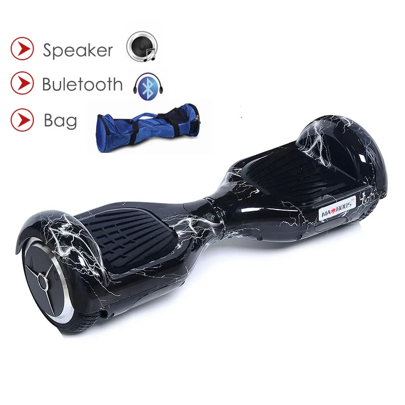 Ховерборд 6 5 дюймов Смарт электрический скутер самобалансирующийся скейтборд
