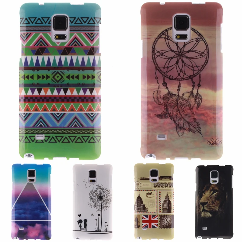 Новейшие Модные Дизайн корпус ультра тонкий мягкий ТПУ для Samsung Galaxy Note 4 note4 IV n9108