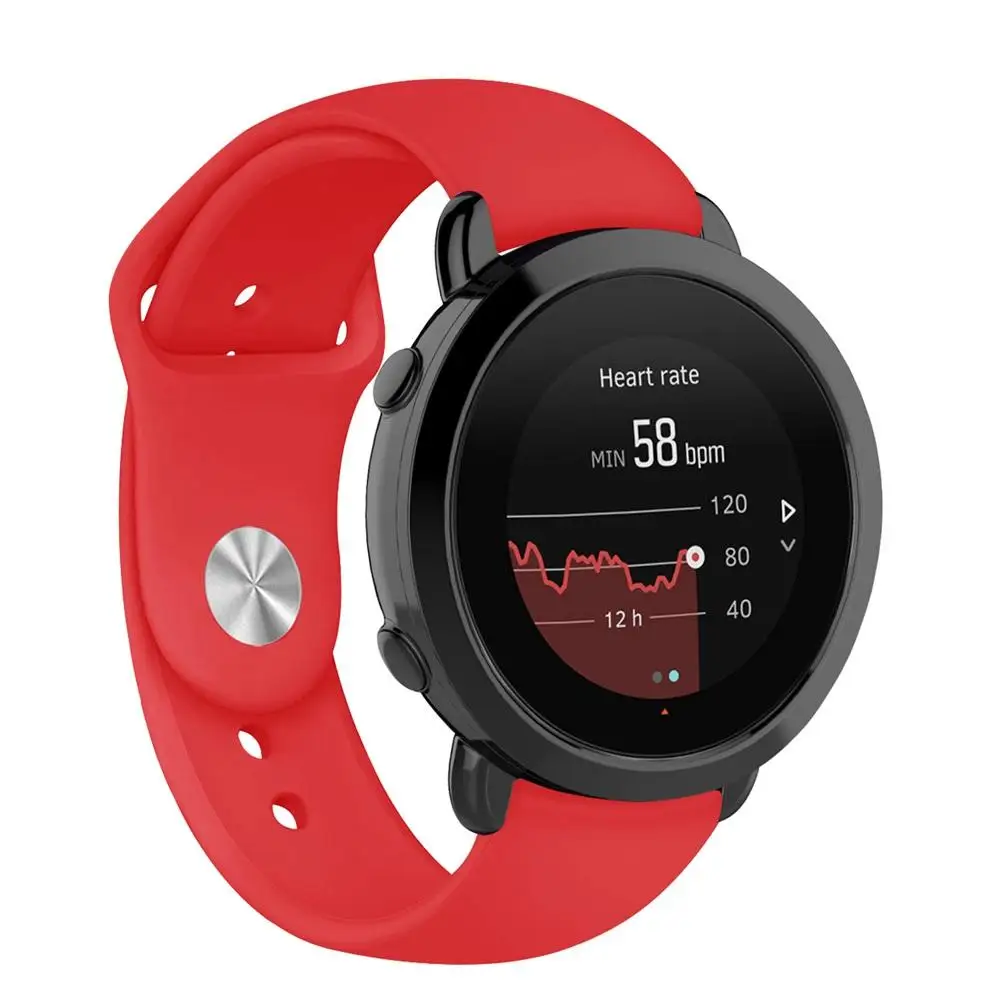 Новинка силиконовый ремешок для мужчин часов SUUNTO 3 Фитнес Смарт часы и женщин