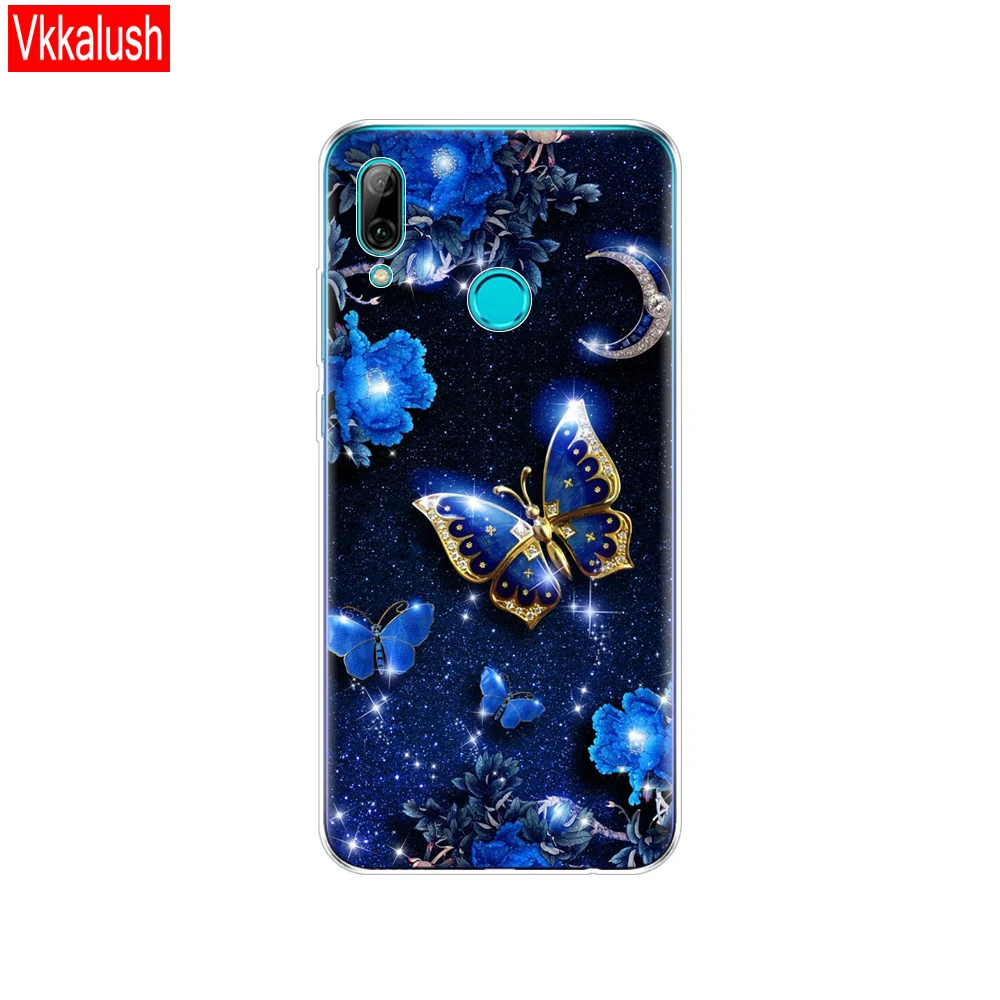 80040 Чехлы для Huawei P Smart, силиконовая Мягкая задняя крышка из ТПУ для Huawei P Smart Plus, чехол для Huawei P Smart Z, бампер - Цвет: 80040