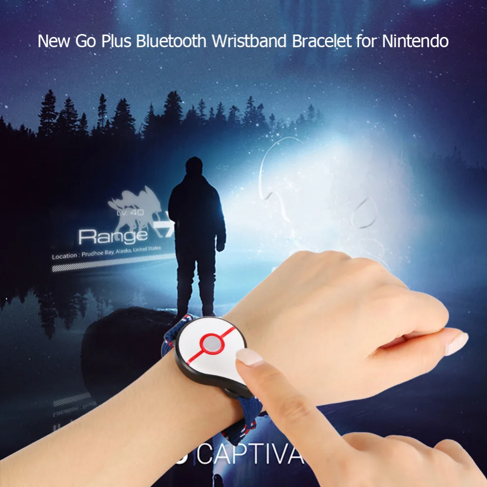 Bluetooth браслет часы-браслет с автоматическим захватом для Pokemon GO Plus Аксессуары для nintendo шары умный Браслет Pokemon GO Plus