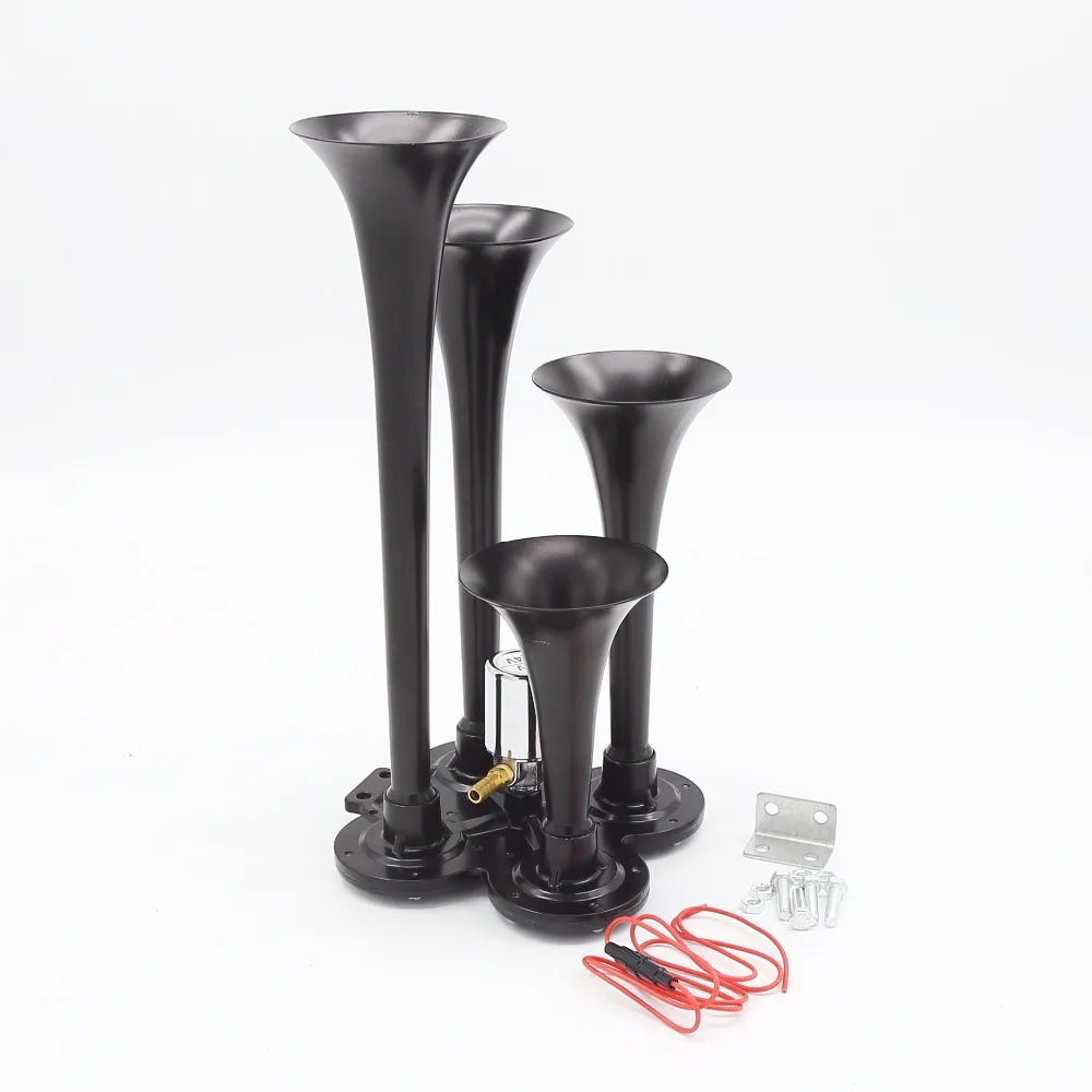 OKC Black plated metal chromed four pipe воздушный рожок оригинальный автомобильный насос