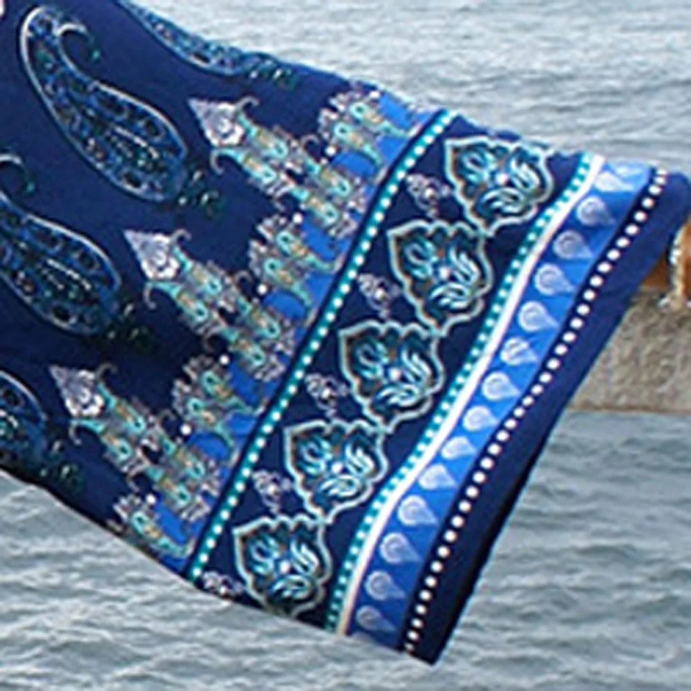 Женская Солнцезащитная рубашка Puseky винтажный кардиган кимоно с цветочным