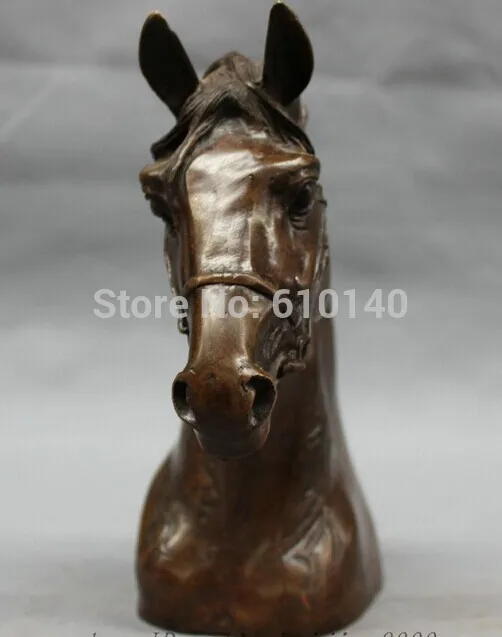 SCY 8 &quotкитайская Бронзовая скульптура классического искусства год зодиака бюст