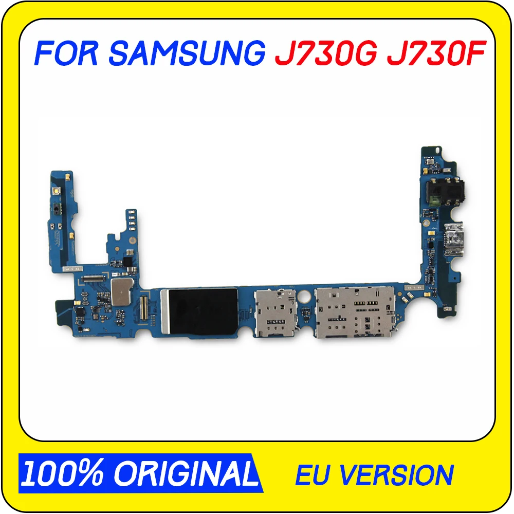 Протестированная материнская плата для Samsung Galaxy J7 J730F J730G 100% разблокированная