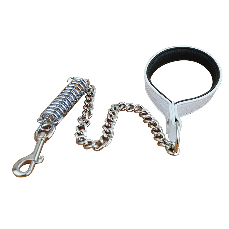 Новое поступление большой Поводок для собаки из натуральной кожи мягкий поводок