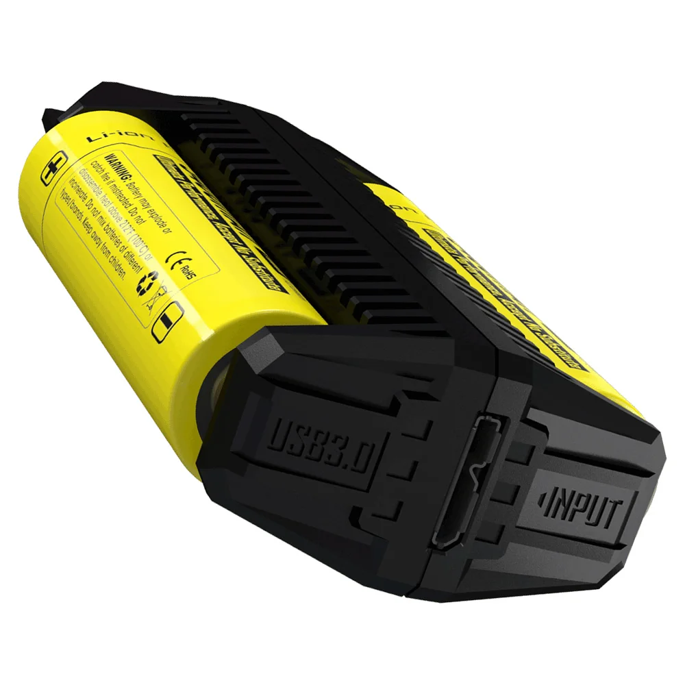 TOPSALE NITECORE F2 USB зарядное устройство 2x18650 аккумулятор гибкий внешний аккумулятор 2A Smart 2 слота источник питания портативные аксессуары для освещения