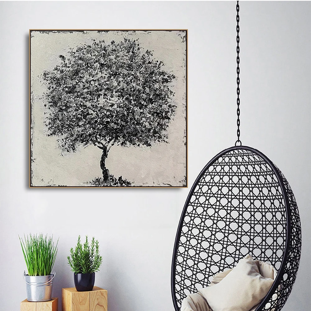 

Tree Sketch Artistic Canvas Painting Calligraphy Poster and Prints Living Room House Wall Decor Art Home Decoration Picture