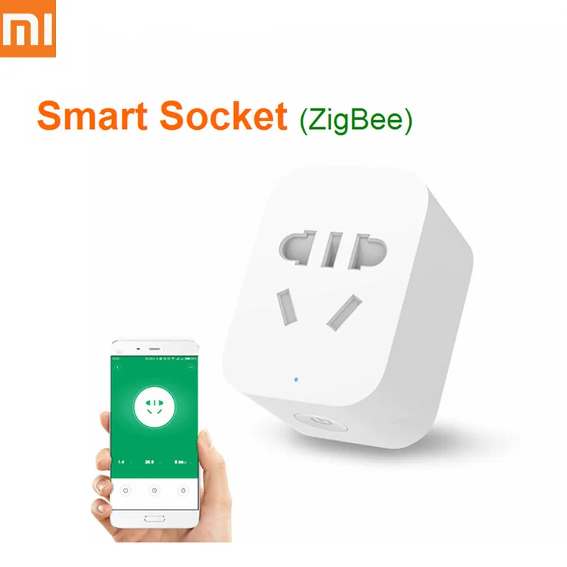 Оригинальный Xiaomi Mijia умная розетка ZigBee WiFi приложение Беспроводное управление