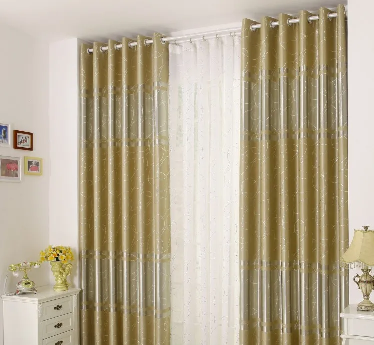 

MYRU Hot Sale Better Modern Quality Luxury Curtains for BedRoom Curtain Polyester Cotton Soft Room
