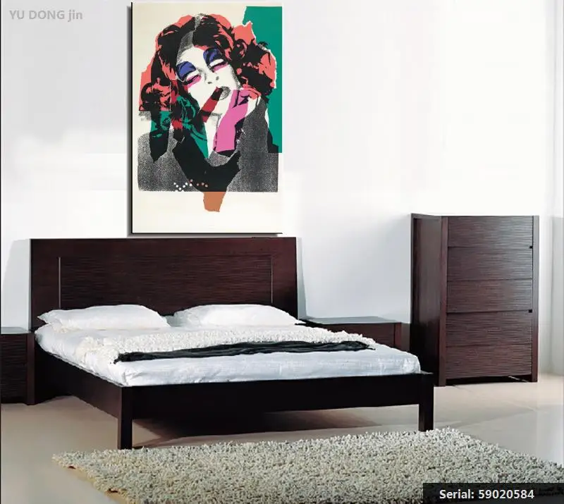 Yu dong jin Andy Warhol Still life абстрактная масляная живопись Рисование Искусство спрей без