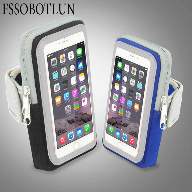 FSSOBOTLUN спортивная сумка на руку с сенсорным экраном водонепроницаемый чехол для