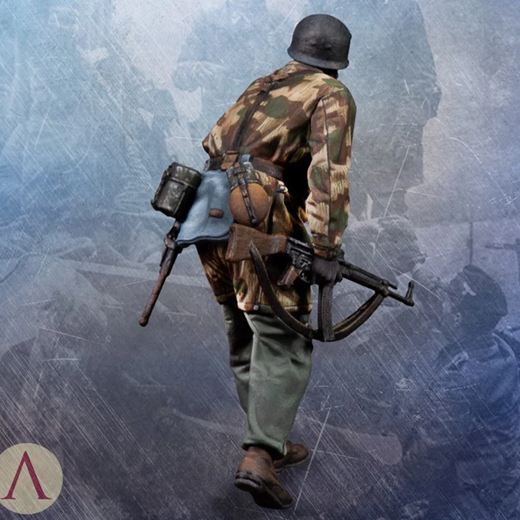 1/35 г. подразделение парашютеров модель солдатика из смолы GK Вторая мировая война