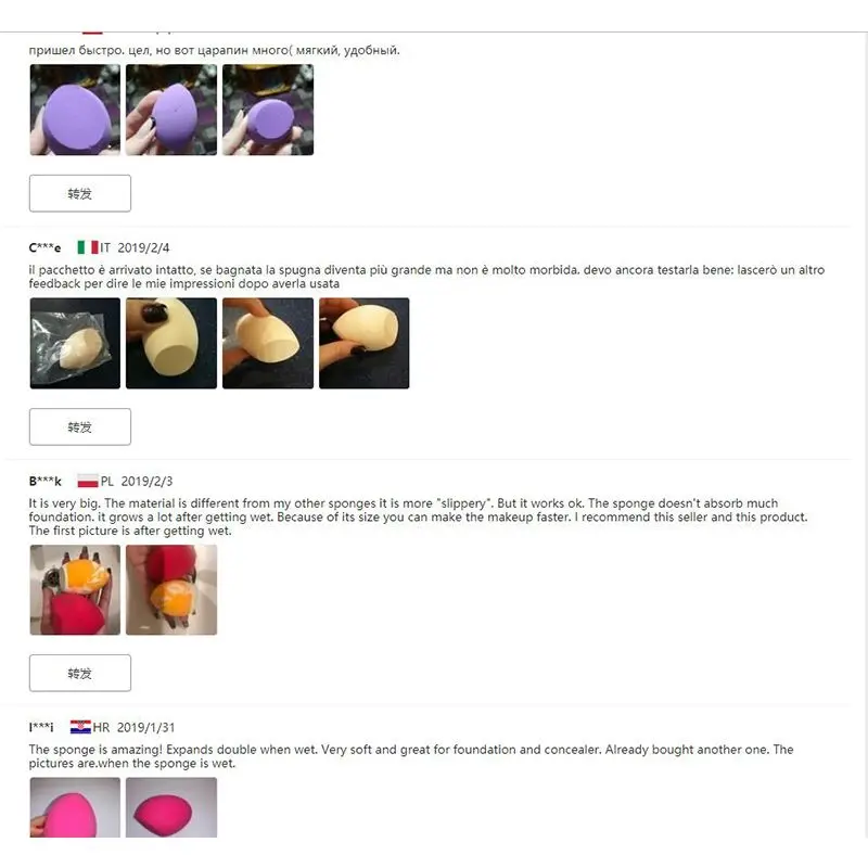 Красота Косметическая Мягкая губка Fundation для макияжа Губка растушевки