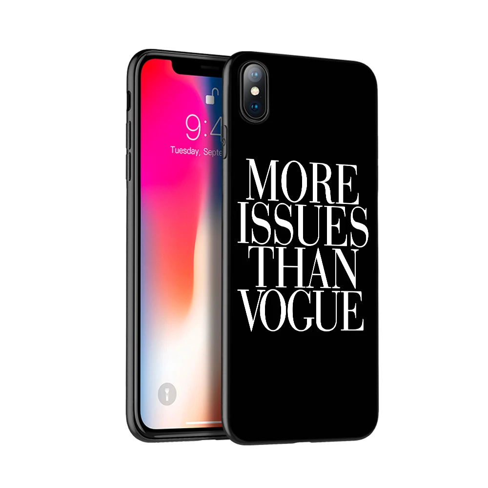 Черный чехол из ТПУ для iphone 5 5s SE 2020 6 6s 7 8 plus X 10 XR XS 11 pro MAX силиконовый больше проблем
