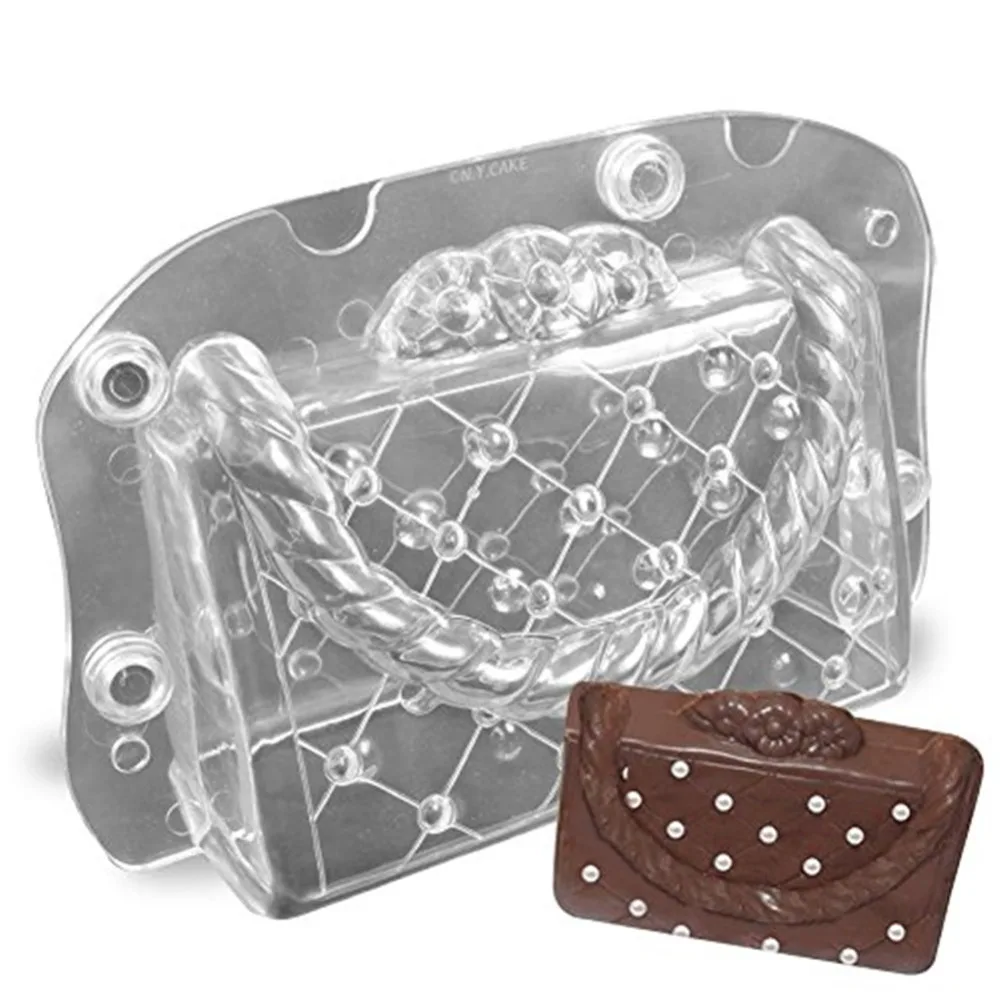 ANDES DIY 3D дамская сумка шоколадная форма домашняя стерео сумочка для конфет желе