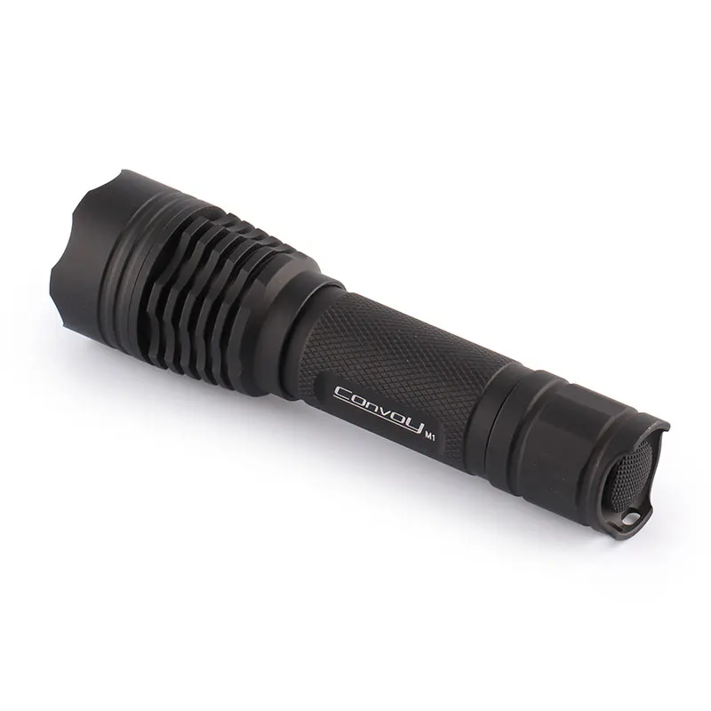 Светодиодный фонарик Convoy M1 Cree XM L2 2 Group 3/5 Mode 1*18650 / AMC7135 * 6/U2 1A|convoy m1|led flashlightcree xm-l2 u2-1a |