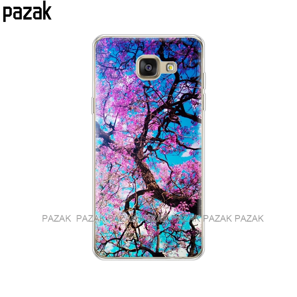 Силиконовый чехол для Samsung Galaxy A7 2016 A710F A710 SM-A710F мягкая задняя крышка из ТПУ 6 чехлы