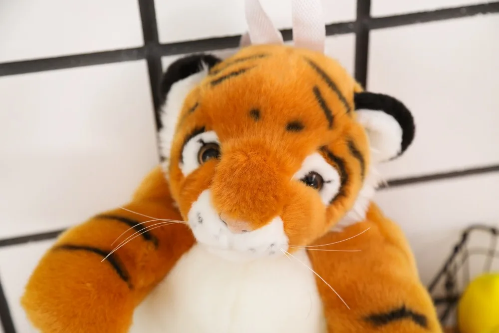 Millffy дропшиппинг плюшевый тигр рюкзак Peluche животные игрушка Тигры детский сад малыш школьная сумка для детей Подарки для детей