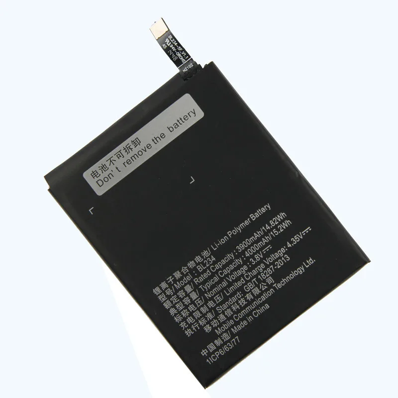 Оригинальный аккумулятор высокой емкости BL234 для Lenovo A5000 Vibe P1m P70 P70A P70t P70-T P70-A P1MA40
