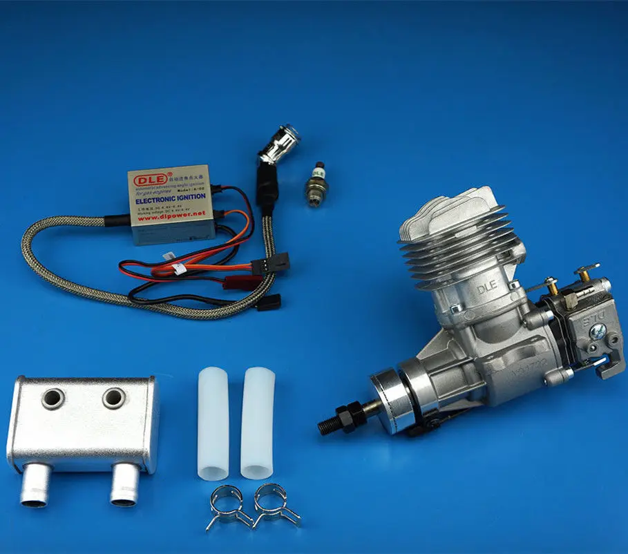 100% оригинальный новый газовый двигатель DLE20RA 20CC бензиновый обновленный