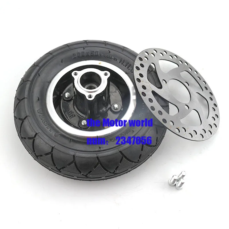Новые 8 &quotэлектрический велосипед скутер шины с ступицы колеса тормозной диск