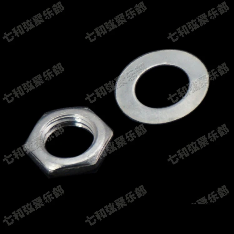 10 комплектов хромированная для электрогитары бас мини небольшой Управление