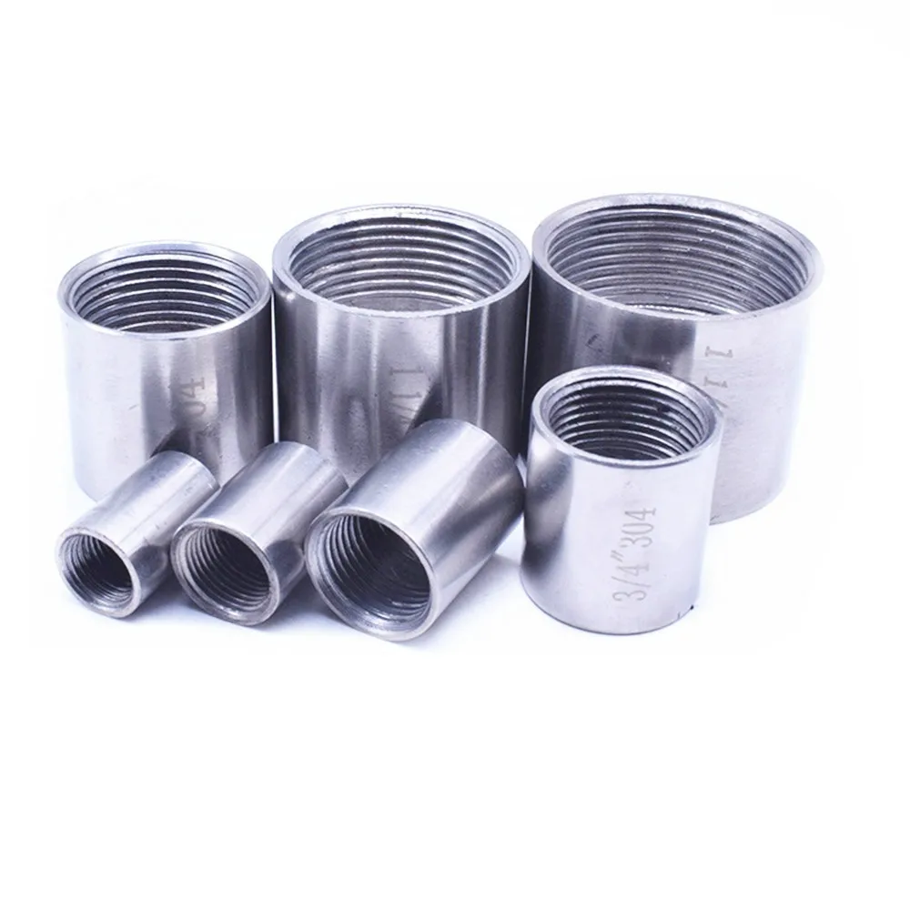 

Water connection Adpater 1/8" 1/4" 3/8" 1/2" 3/4" 1" 1-1/4" 1-1/2" Female Threaded Pipe Fittings Stainless Steel SS304