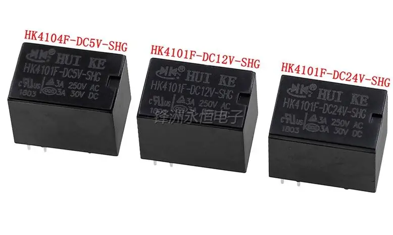 

10 шт./лот HK4101F-DC5V-SHG HK4101F-DC12V-SHG HK4101F-DC24V-SHG