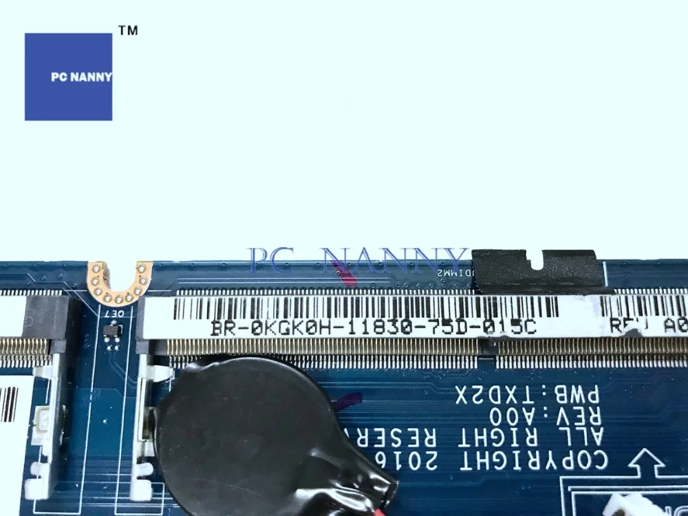 Материнская плата PCNANNY KGK0H 0KGK0H LA-E081P для Dell Latitude 5480-14 &quot-Core i5 7200U DDR4 HD Graphics 620