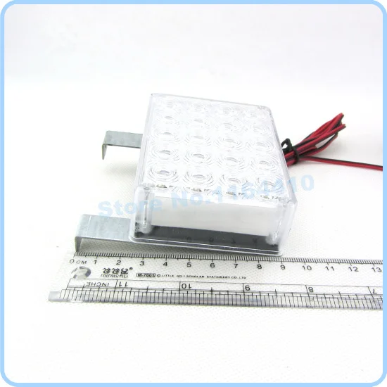 Новый автомобиль мульти Функция 2x20 светодиодный мерцающий светильник в красном