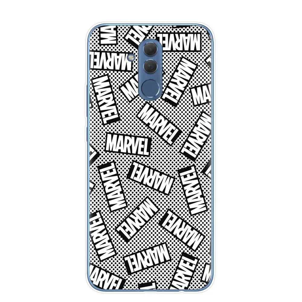 Marvel DC Comics Железный человек паук Джокер Бэтмен ТПУ чехол для телефона для huawei mate 10 20 Lite Pro Y5 Y6 Prime Y9