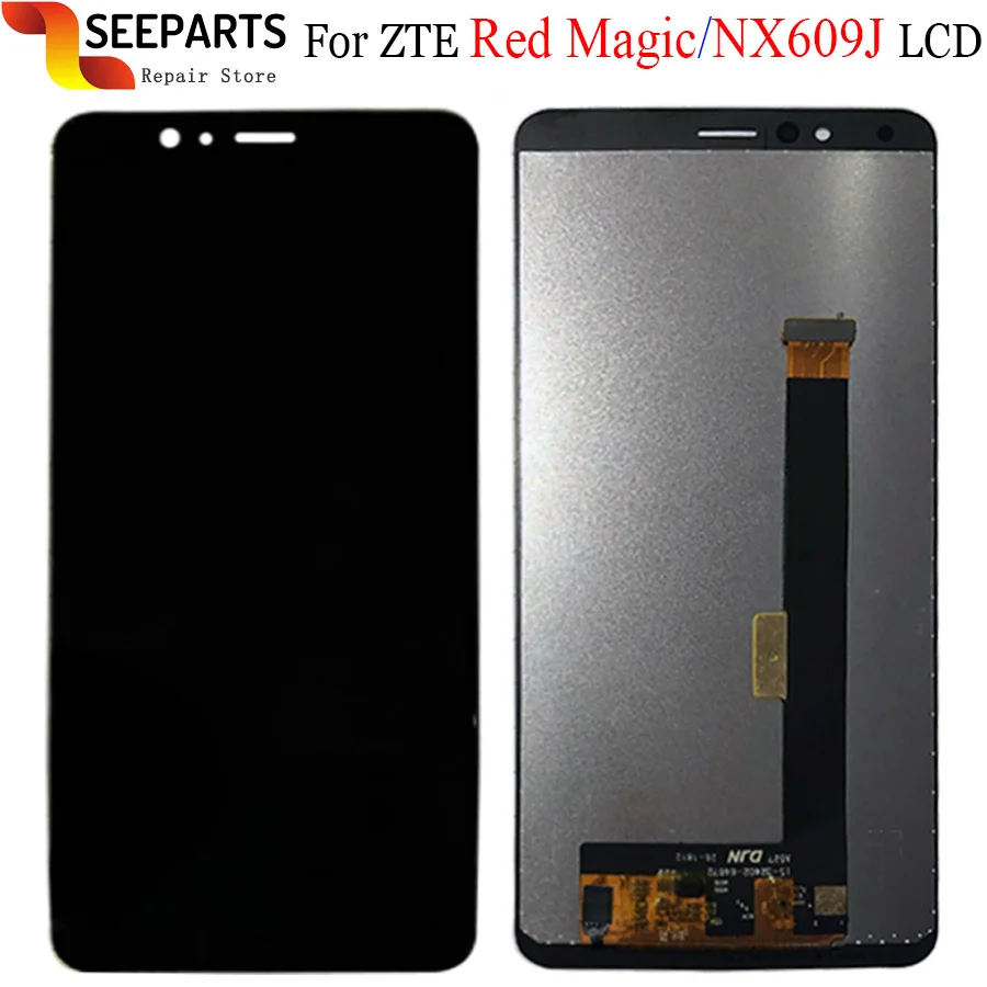 

Оригинальный экран 6,0 дюйма для ZTE Nubia Red Devil Red Magic NX609J, ЖК-экран + сенсорная панель, дигитайзер в сборе NX609J, дисплей