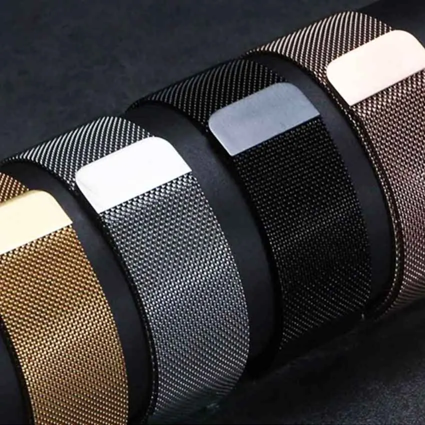 Миланская петля браслет из нержавеющей стали для Apple Watch серия 2/4/5 42 мм 38 ремешок