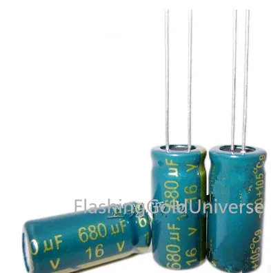 16 V 680 мкФ V680 UF UF16 8*16 мм лучшее качество новинка origina|680 uf|680uf 16v16 v |