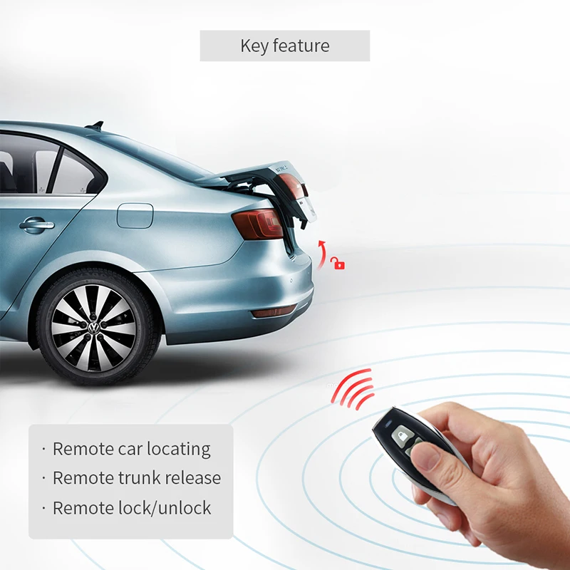 EASYGUARD компания Автозапуск комплект Дистанционное открытие багажника закрытия