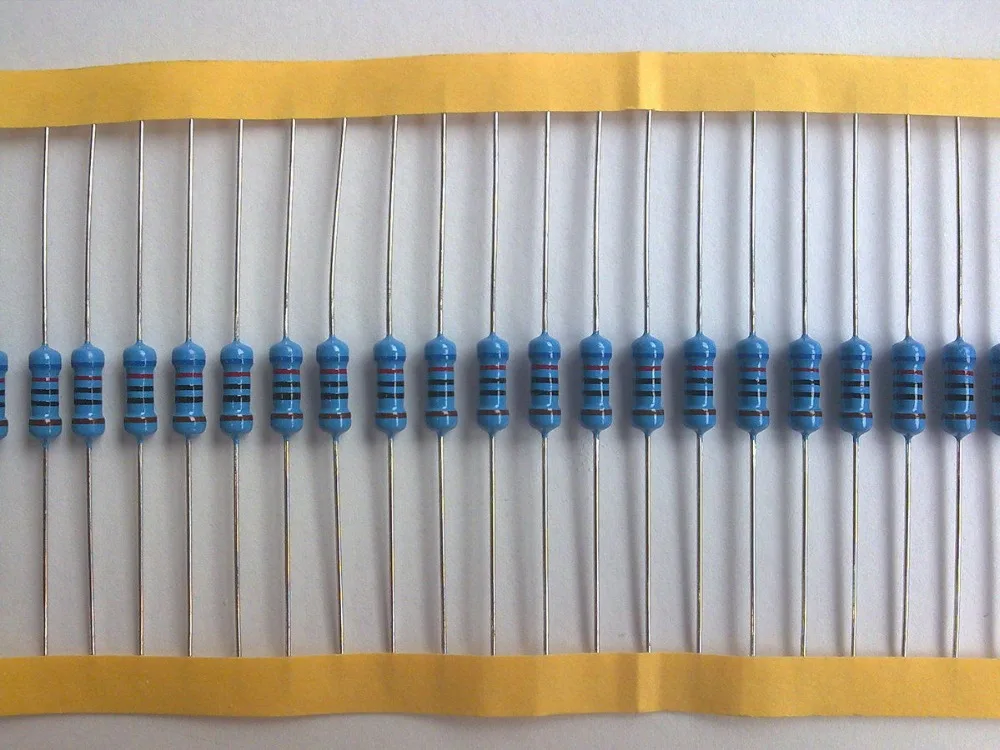 

1000pcs 820k ohm 1/4W 820kR Metal Film Resistor 820kohm 0.25W 1% ROHS