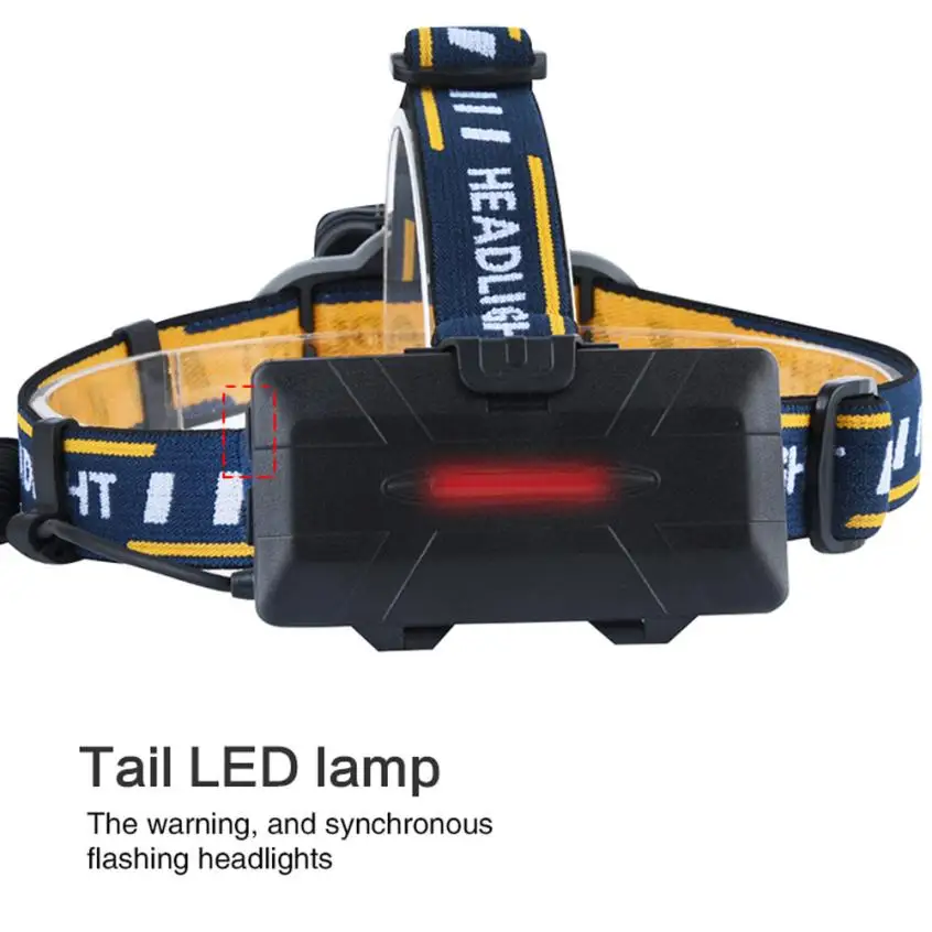 Наружный дорожный 3x XM L T6 LED + 2xcob индукционный налобный фонарь перезаряжаемый для