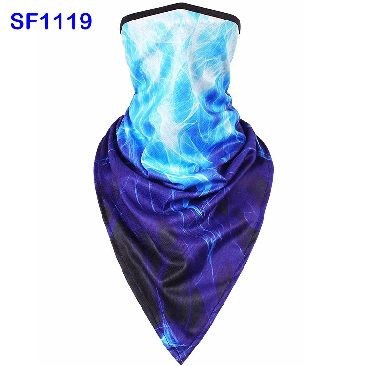 SF1119 WildSurfer треугольник шарф Печать езда половина маска для лица для велосипеда ветрозащитные Балаклавы дышащие банданы сноуборд шарфы FJ41 - Цвет: SF1119