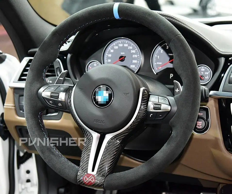 Для BMW M2 M3 M4 M5 M6 X5M X6M накладка на руль из углеродного волокна для украшения|cover for|cover