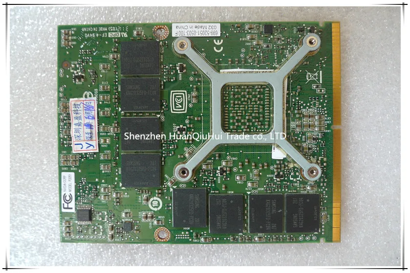 Бесплатная доставка dhl для ноутбука M6700 1KJ4N 01KJ4N N14E-Q5-A2 K5000M 4 ГБ GDDR5 MXM 3 0 видеокарта
