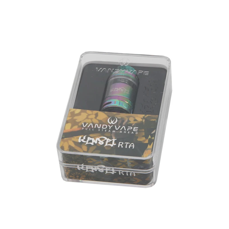 Аутентичные ВАНДИ VAPE kensei RTA 2 мл/4 мл дно вафельная воздуха регулируемое танк