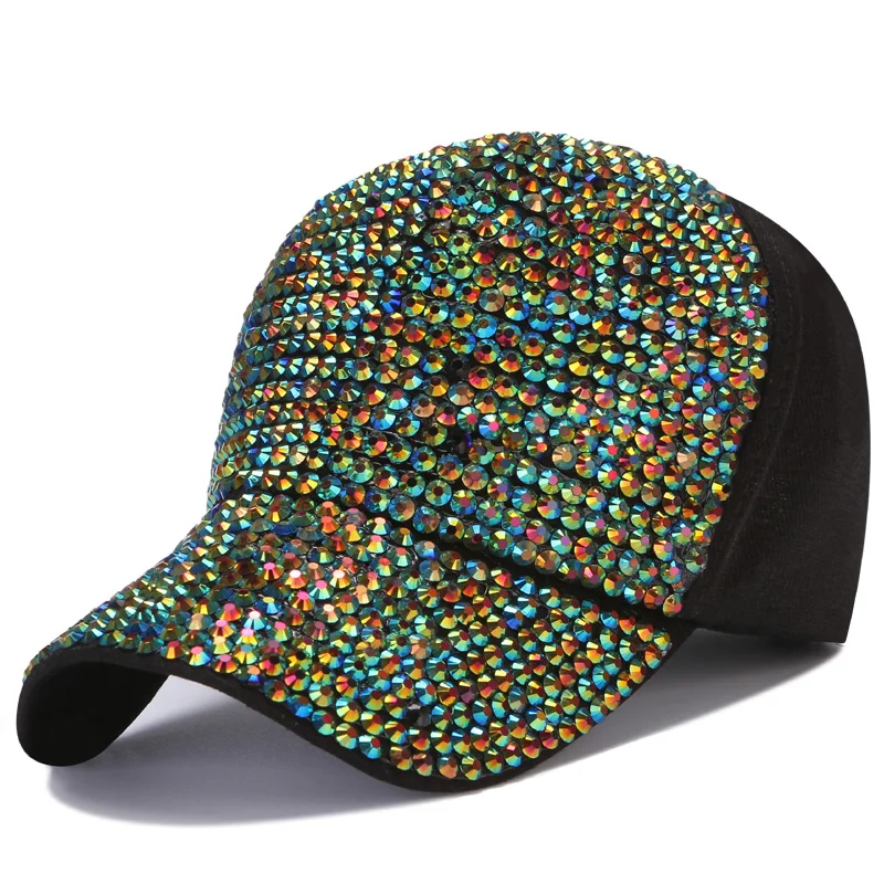 2019 летняя обувь для мужчин и женщин Стразы Блестки бейсболки уличной моды