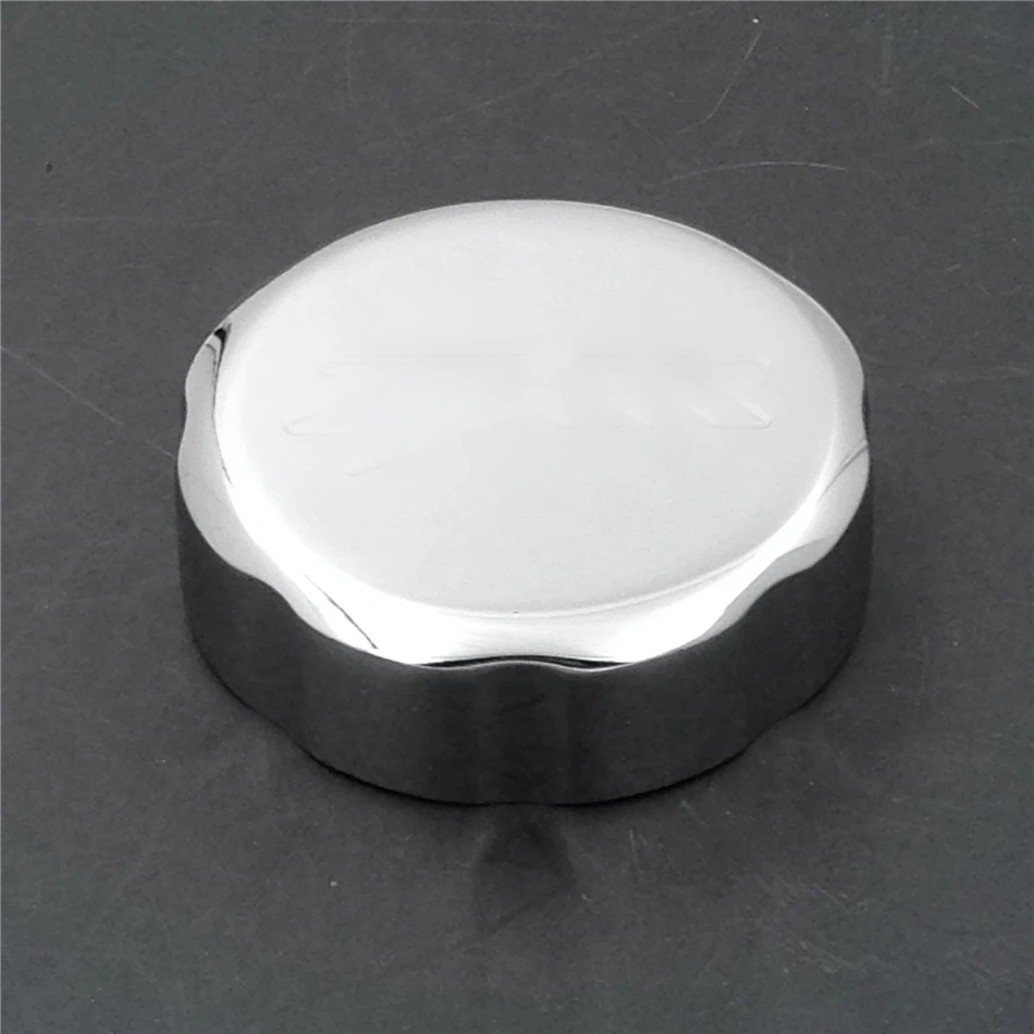 Aftermarket free shipping motorcycle parts Chrome Brake Fluid Reservoir Cap For 92-12 Suzuki GSXR 600/88-12 750 | Автомобили и