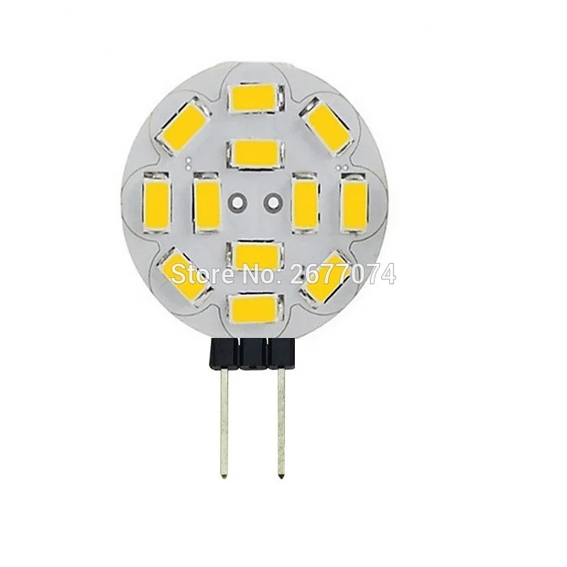 G4 4 Вт 12SMD 12 Светодиодный S 5730 светодиодный прожектор 400LM DC AC8 20V теплый белый свет