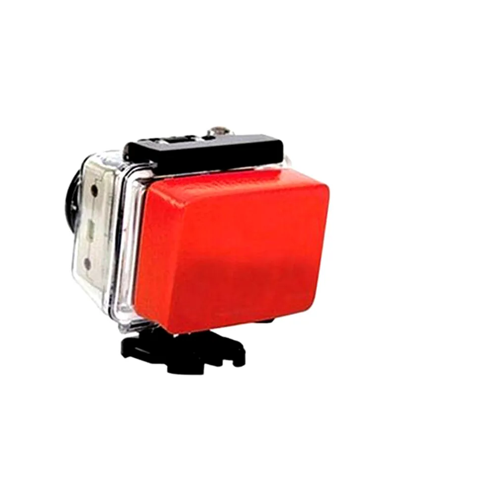 Красная плавающая коробка с клейкой наклейкой 3 м для Gopro Hero 8/7/6/5/4/3/3 +/2/1 Xiaomi Yi SJ4000