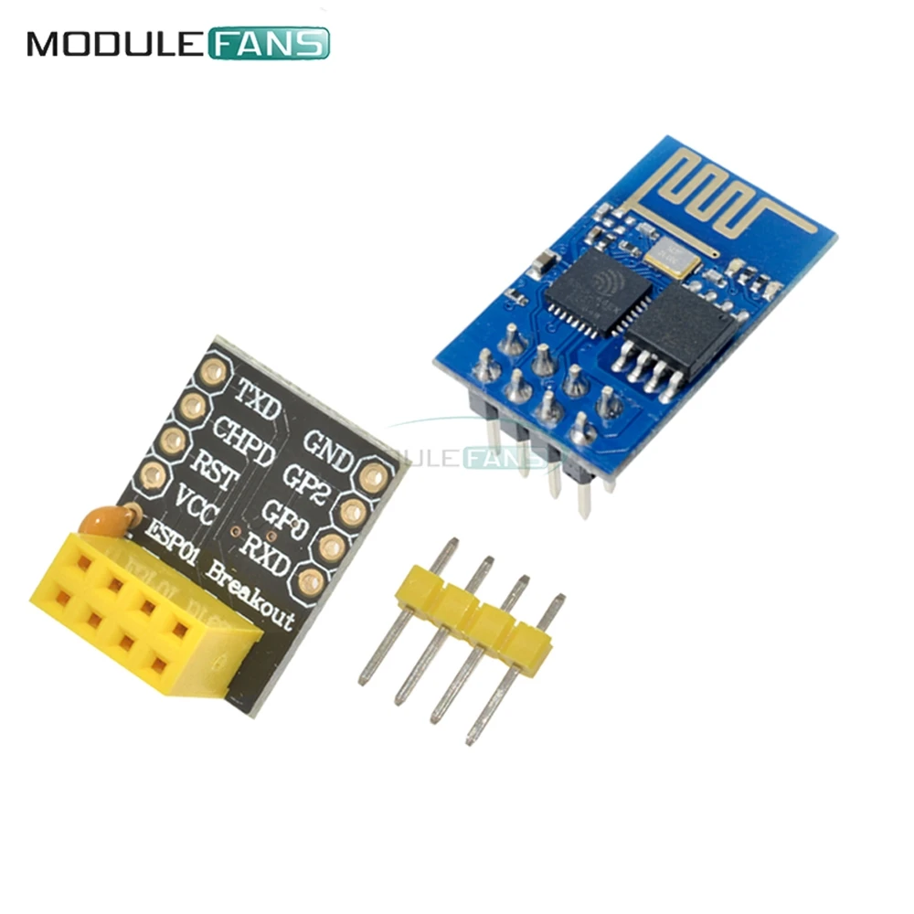 ESP 01 01S Esp8266 модель ESP8266 серийный макетный адаптер для WiFi трансивера модуль Breakout
