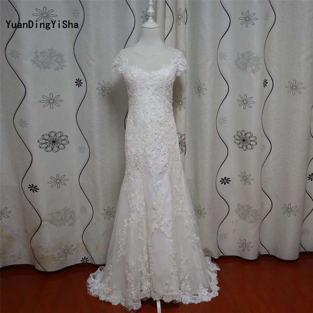 Настоящая фотография Изготовление размеров под заказ Кружево Русалка суд Поезд