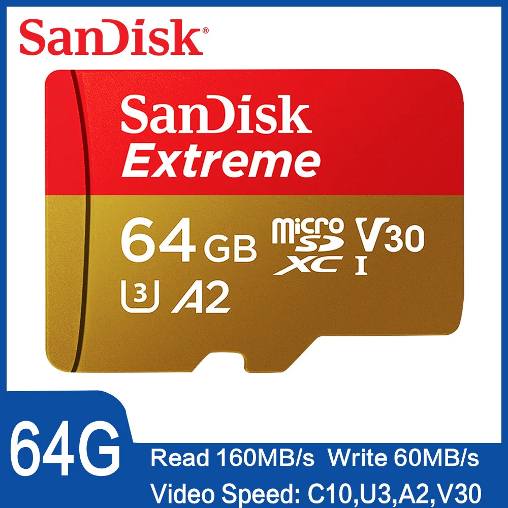 SanDisk карта памяти Micro sd класс 10 32 ГБ 64 128 ГБ|Карты памяти| |